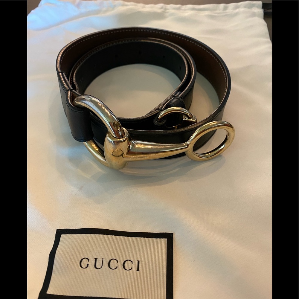 AUTHENTIC GUCCI BELT - Picture 1 of 4
